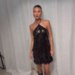 Pailletten jurk - Bruin