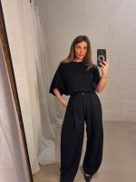 Lana plooien broek - Black - Afbeelding 2