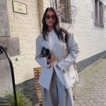 Viral wide leg jogging - Grey