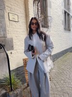 Viral wide leg jogging - Grey