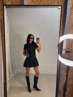 Liv balloon dress - Black