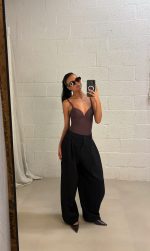 Complete stretch body - Brown