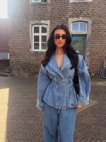 Denim taille jacket - Afbeelding 2