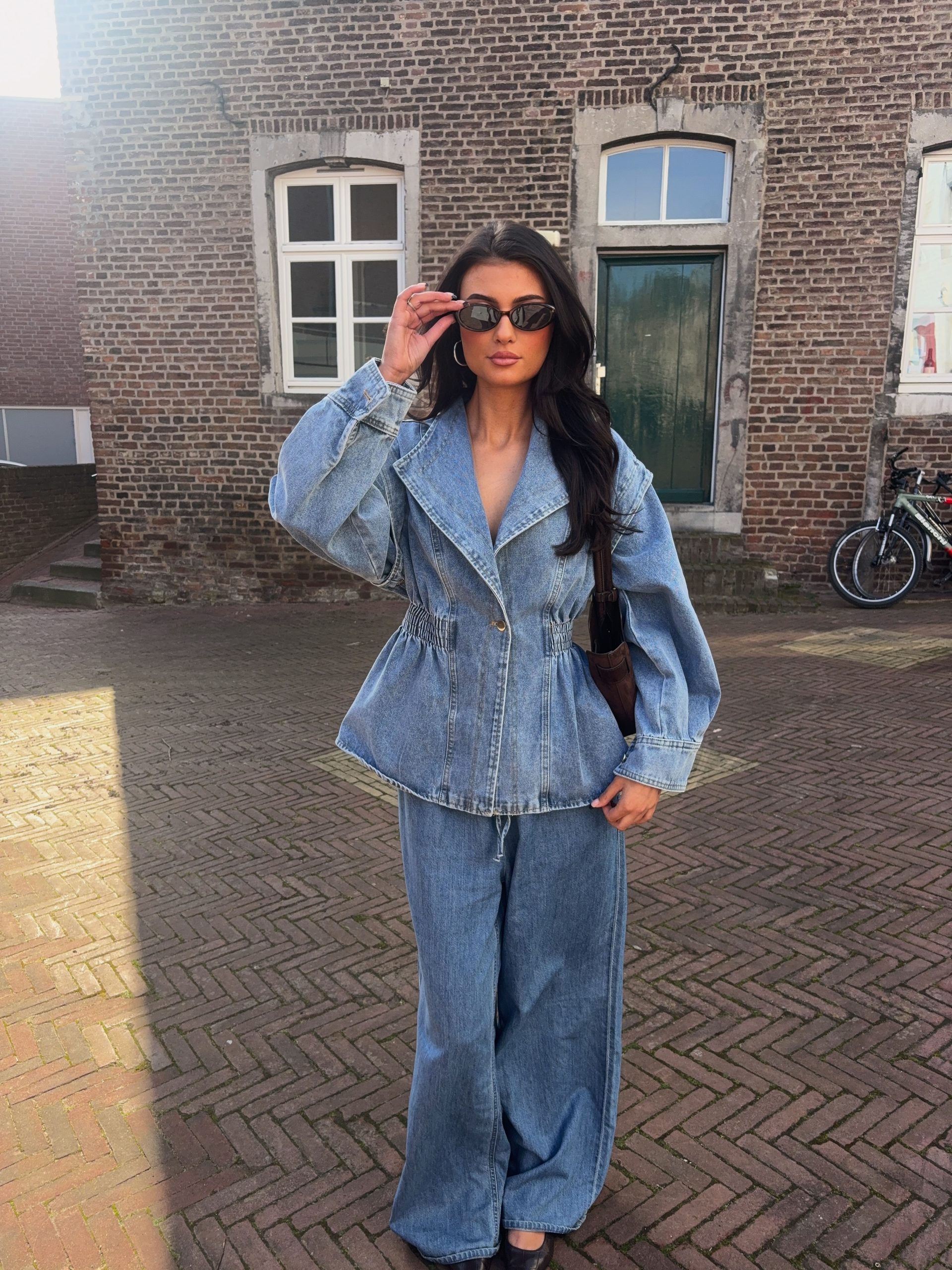 IMG_1394 Denim taille jacket - Afbeelding 1