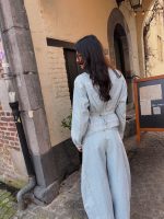 Maud taille denim jacket - Afbeelding 2