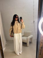 Julie Cargo Jacket - Light camel - Afbeelding 4