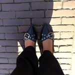 Slingback flats - Black