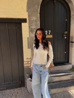 Noa off shoulder long sleeve - White - Afbeelding 2