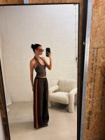 Kingsday Trackpants - Brown/Orange