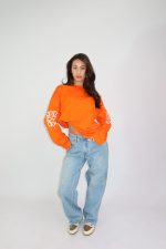 Nela long sleeve - orange - Afbeelding 4
