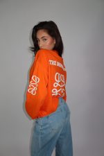 Nela long sleeve - orange - Afbeelding 3
