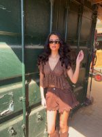 Naomi Short - Brown - Afbeelding 2