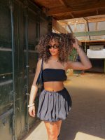 Jordan balloon skirt - Black