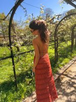 Vicky dress - Coral - Afbeelding 2