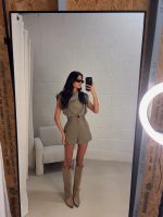 Army Chic Playsuit - Khaki - Afbeelding 2