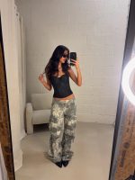 Cargo pants army - grey - Afbeelding 2