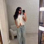 Xenn lace top - White