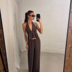 Isabella halter set - Brown