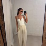 Alexa linnen pants - beige