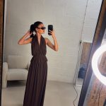 Fleur top - brown