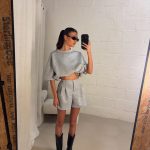Esmee lounge set short - Grey