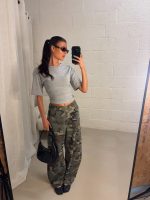 Emma army cargo - Kaki - Afbeelding 3