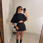 Esmee lounge set short - Black