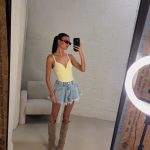 Complete stretch body - Butter yellow