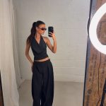 Elin halter top - Black