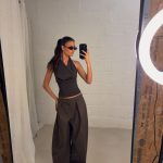 Elin halter top - Brown