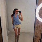 Ruby halter top - Blue