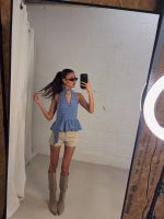 Ruby halter top - Blue - Afbeelding 2