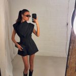 Army Chic Playsuit - Black
