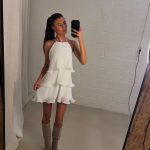 Hailey dress - White