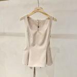 Roos openback top - Creme