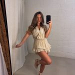 Fleur playsuit - Beige