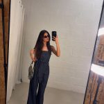 Dewi denim pants - dark blue