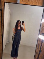 Dewi denim pants - dark blue