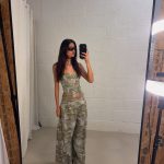 Vivian army bandeau top - Multi