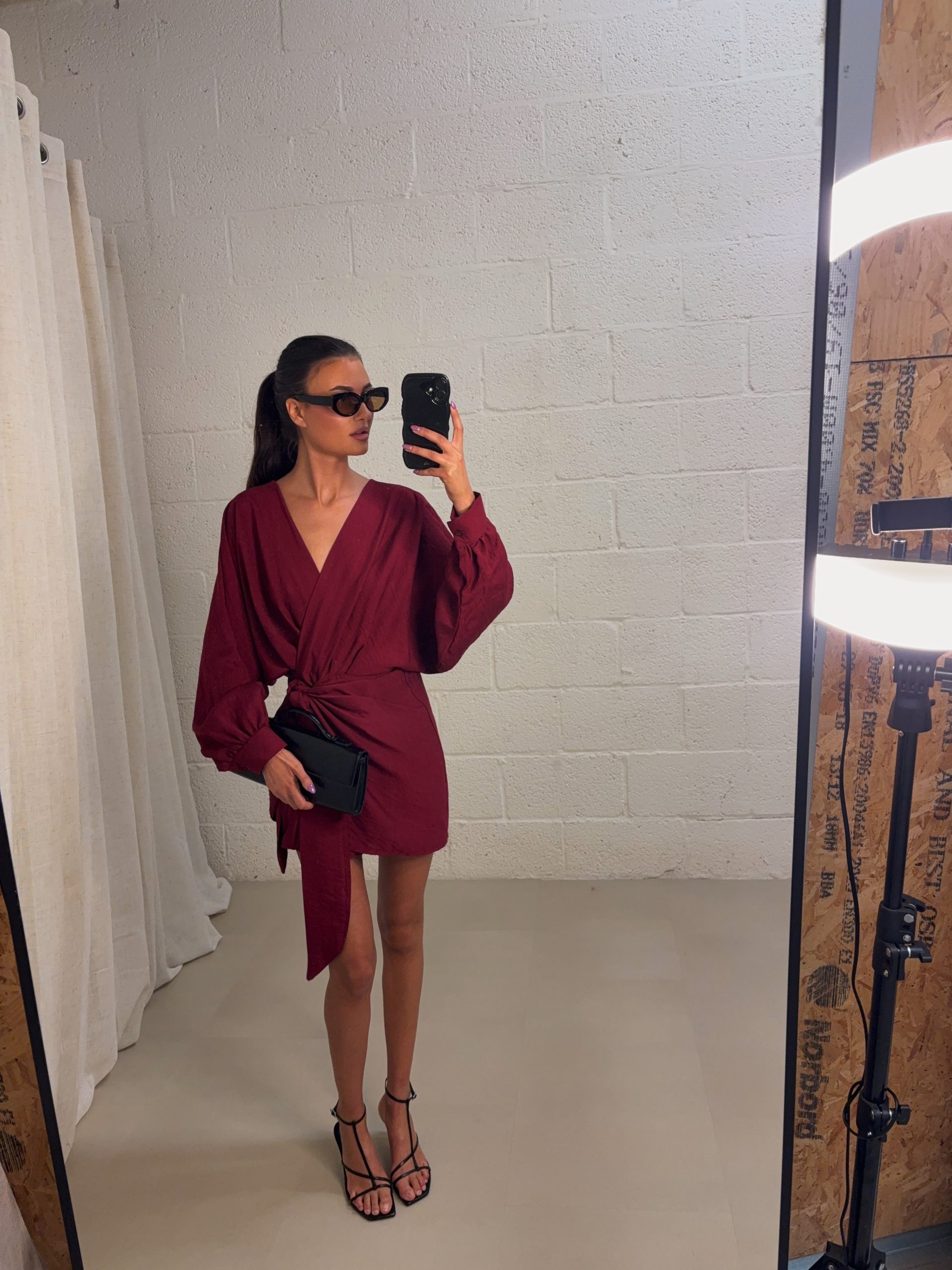 IMG_6555 Dream playsuit - Bordaux - Afbeelding 1