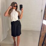 Lotte halter top - white