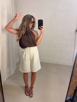 Lotte halter top - Brown