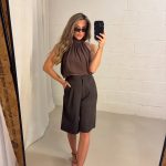 Sterre Bermuda pantalon - Brown