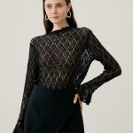Eva lace top - Black