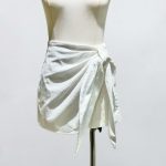 Bow skort - White