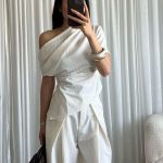 Off shoulder top  striped