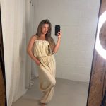 Balloon co-ord set - Beige