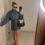 Harper denim dress