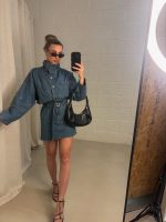 Harper denim dress