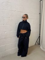 Lola pinstripe pants - Navy